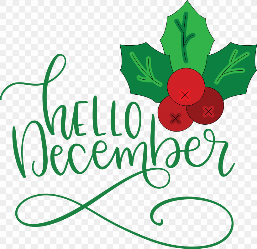 Hello December Winter, PNG, 3000x2917px, Hello December, Floral Design, Fruit, Green, Leaf Download Free