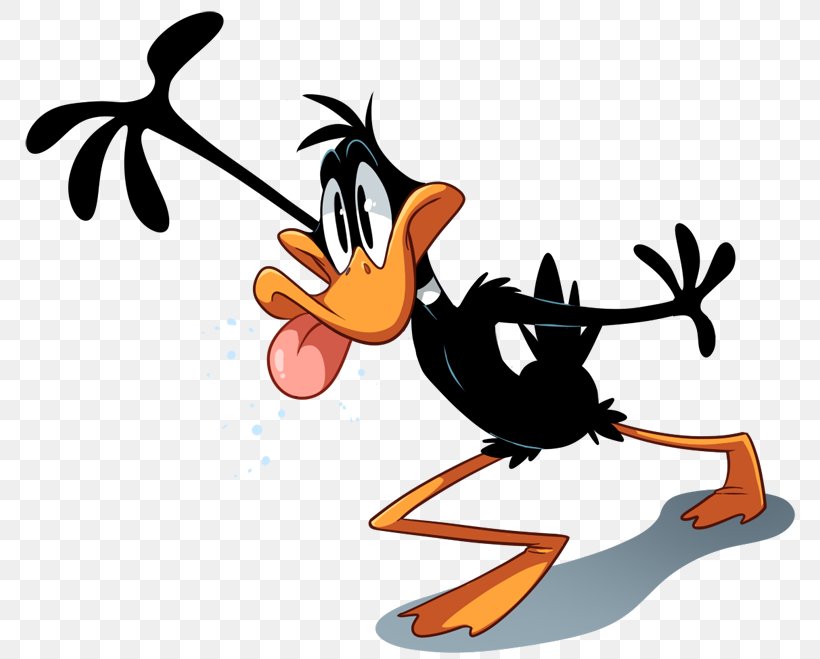 Daffy Duck Daisy Duck Looney Tunes Animation, PNG, 800x659px, Daffy Duck, Animation, Artwork, Beak, Bird Download Free