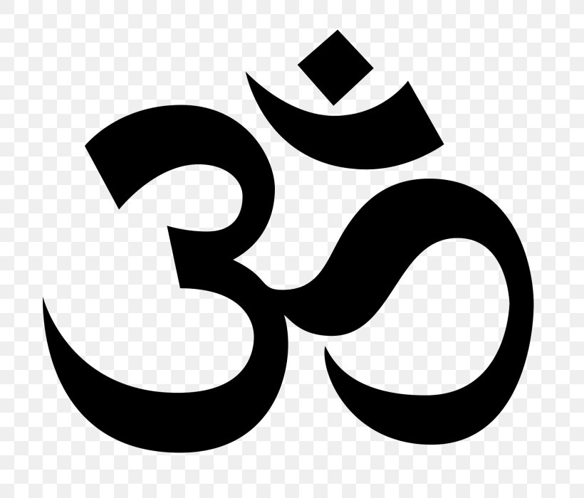 Om Vector Graphics Royalty-free Stock Photography Hinduism, PNG, 700x700px, Royaltyfree, Blackandwhite, Brand, Hinduism, Logo Download Free
