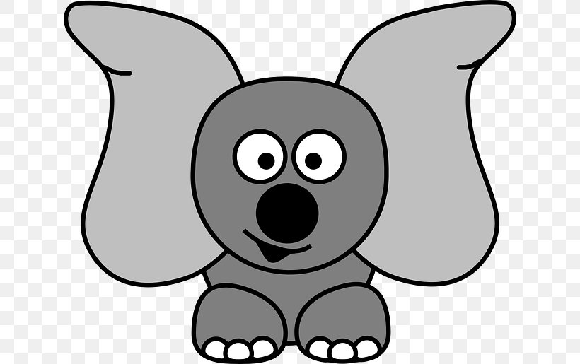 Clip Art Elephants Horse Rhinoceros Vector Graphics, PNG, 640x515px, Elephants, Artwork, Bear, Black, Black And White Download Free