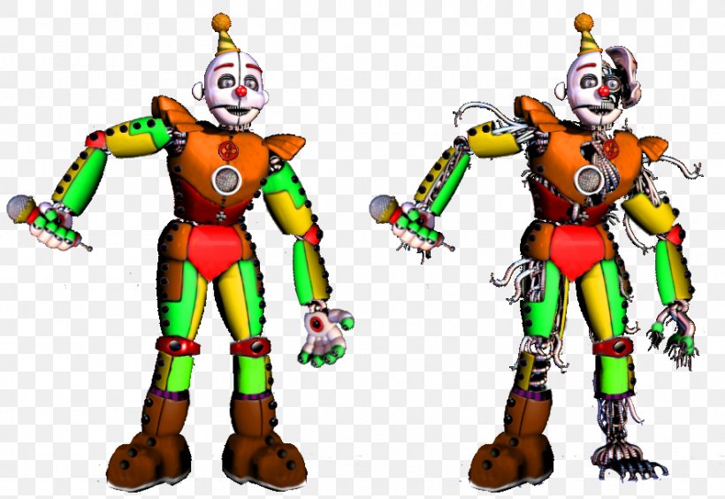 Five Nights At Freddy's: Sister Location Circus Jump Scare Art, PNG, 884x609px, Circus, Action Figure, Action Toy Figures, Art, Artist Download Free
