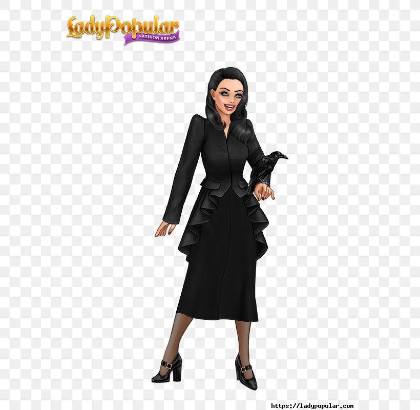 Lady Popular Fashion Television Clip Art, PNG, 600x800px, Lady Popular, Black, Broadcasting, Costume, Fashion Download Free