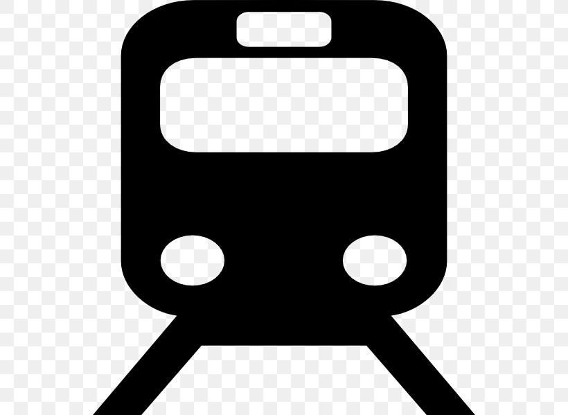 Rapid Transit Rail Transport Train Clip Art, PNG, 552x599px, Rapid Transit, Black, Black And White, Commuter Station, Rail Transport Download Free