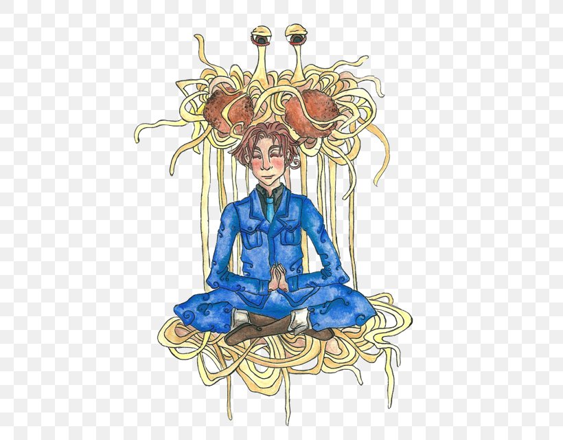 Hetalia: Axis Powers Church Of The Flying Spaghetti Monster Fan Art, PNG, 454x640px, Watercolor, Cartoon, Flower, Frame, Heart Download Free