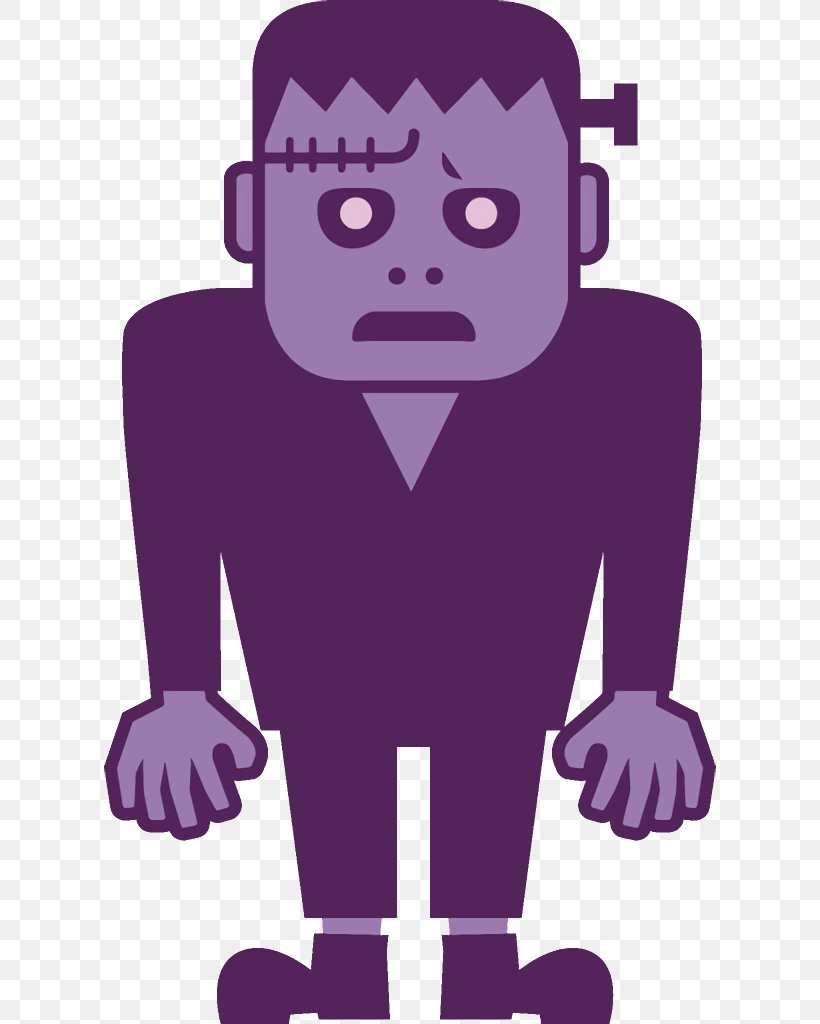 Monster Halloween, PNG, 612x1024px, Monster, Animation, Cartoon, Halloween, Purple Download Free