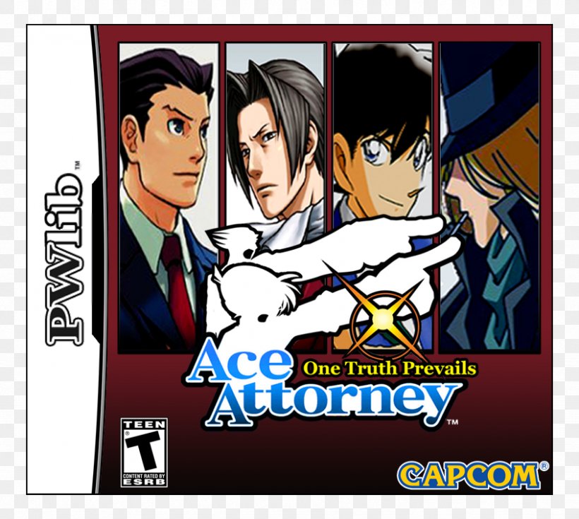 Apollo Justice: Ace Attorney Phoenix Wright: Ace Attorney Game Capcom Nintendo DS, PNG, 845x758px, Watercolor, Cartoon, Flower, Frame, Heart Download Free