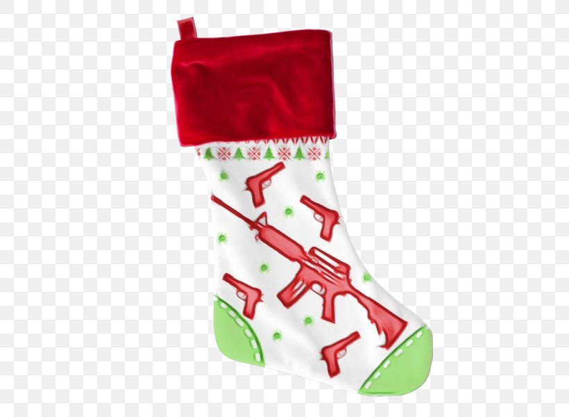 Christmas Decoration, PNG, 600x600px, Watercolor, Christmas Decoration, Christmas Stocking, Footwear, Green Download Free