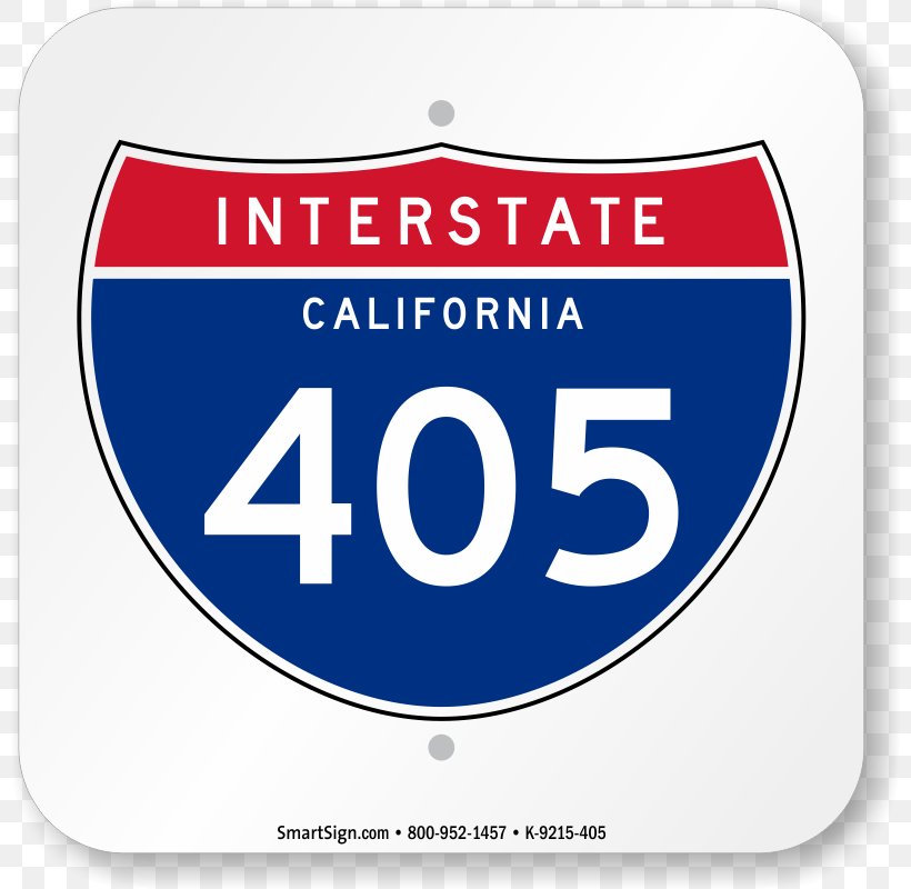 Interstate 405 Interstate 10 US Interstate Highway System Interstate 70 Road, PNG, 800x800px, Interstate 405, Area, Blue, Brand, Bumper Sticker Download Free