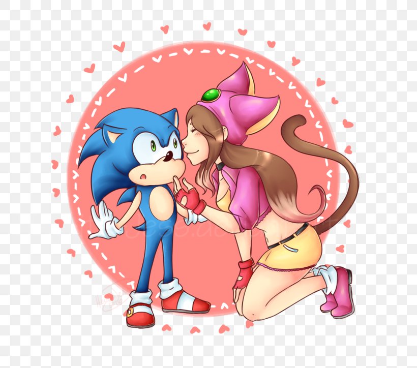 Sonic The Hedgehog Sonic CD Animation Character, PNG, 757x724px, Watercolor, Cartoon, Flower, Frame, Heart Download Free