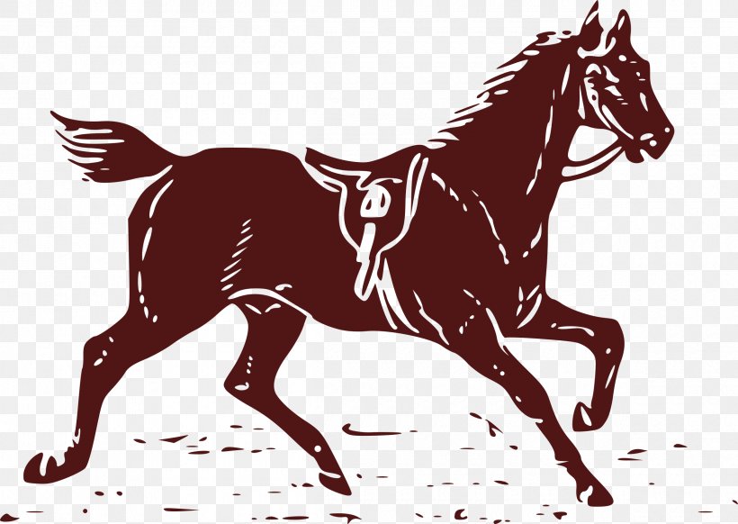 American Paint Horse Saddle Equestrian Riding Horse Clip Art, PNG, 2400x1704px, American Paint Horse, Black And White, Bridle, Canter And Gallop, Chestnut Download Free