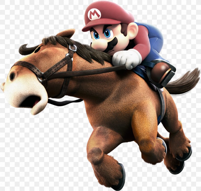 Mario Sports Superstars Super Mario Bros. Mario & Sonic At The Olympic Games, PNG, 1046x993px, Mario Sports Superstars, Figurine, Horse, Horse Like Mammal, Horse Racing Download Free