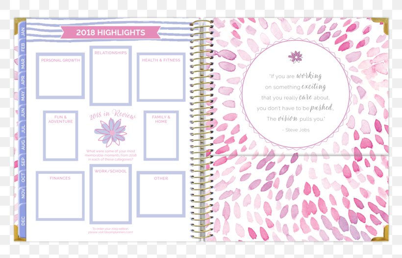 0 Diary Calendar Microsoft Planner, PNG, 800x527px, 2017, 2018, Area, Bloom Daily Planners, Brand Download Free