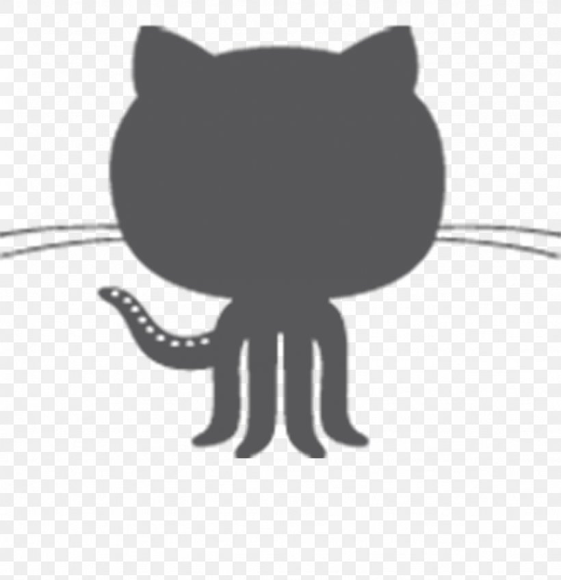 GitHub Repository, PNG, 1024x1058px, Github, Black, Black And White, Black Cat, Carnivoran Download Free