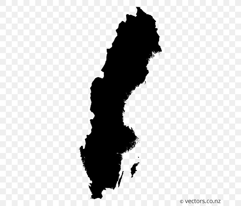 Sweden World Map, PNG, 700x700px, Sweden, Black, Black And White, Blank Map, Drawing Download Free