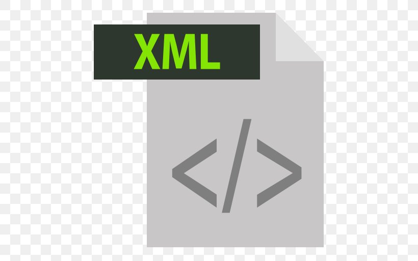 XML, PNG, 512x512px, Xml, Brand, Diagram, Green, Logo Download Free
