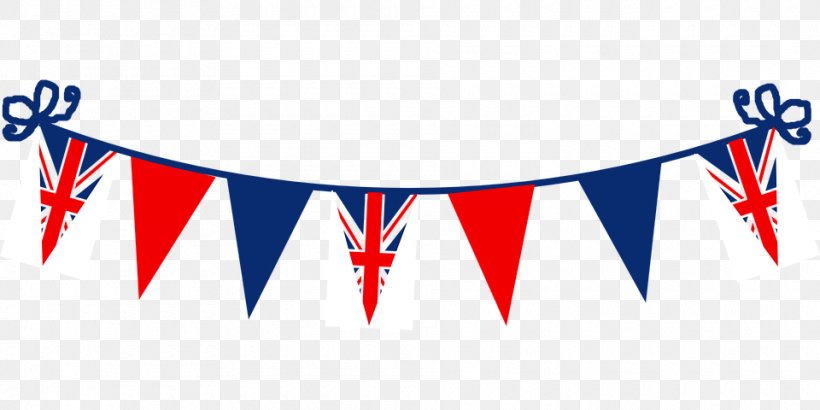Flag Of The United Kingdom Bunting Clip Art, PNG, 960x480px, United Kingdom, Advertising, Banner, Blue, Brand Download Free