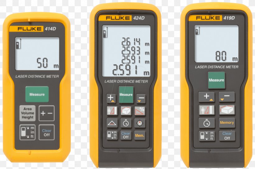 Laser Rangefinder Fluke Corporation Electronics Range Finders Measurement, PNG, 1560x1040px, Laser Rangefinder, Accuratezza, Distance, Electronic Device, Electronic Test Equipment Download Free