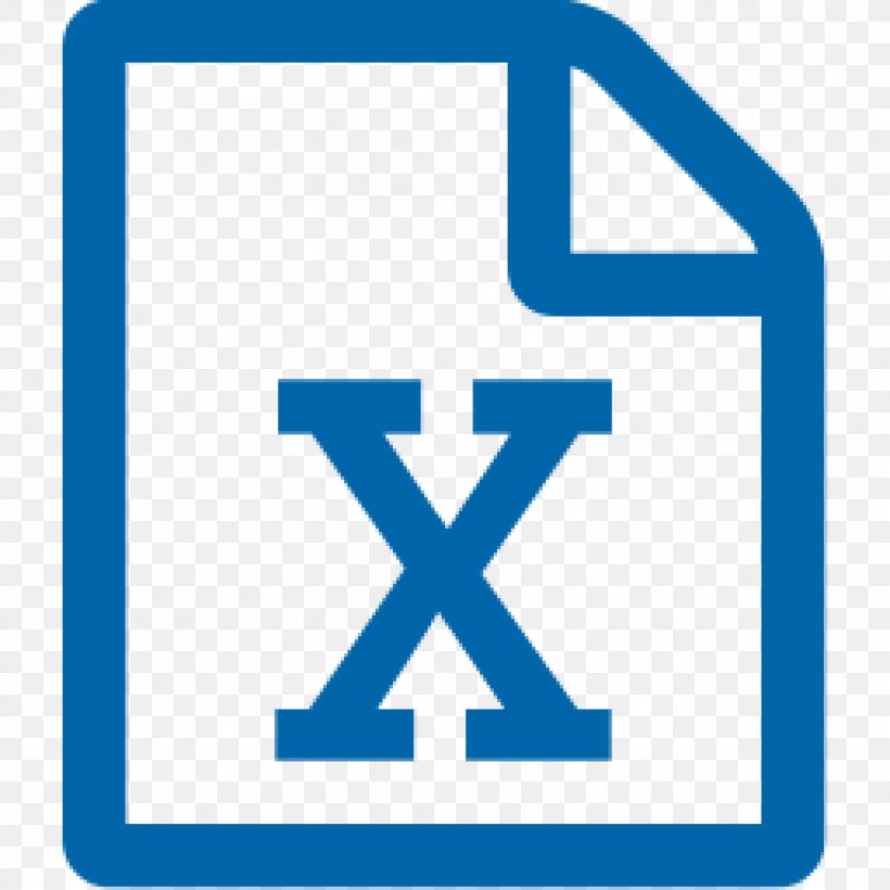 Microsoft Excel, PNG, 1024x1024px, Microsoft Excel, Area, Blue, Brand, Computer Software Download Free