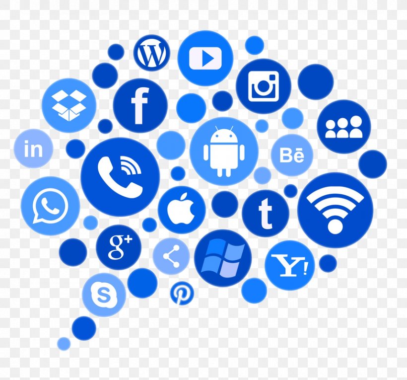 Social Media Marketing Digital Marketing Digital Media, PNG, 857x800px, Social Media, Advertising, Area, Blue, Brand Download Free
