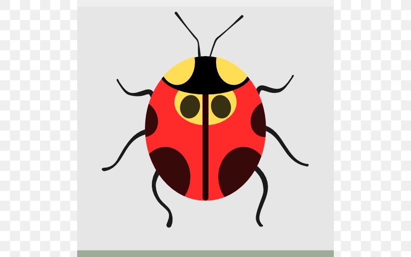 Ladybird Cartoon Font, PNG, 512x512px, Insect, Arthropod, Beetle, Cartoon, Gnu General Public License Download Free