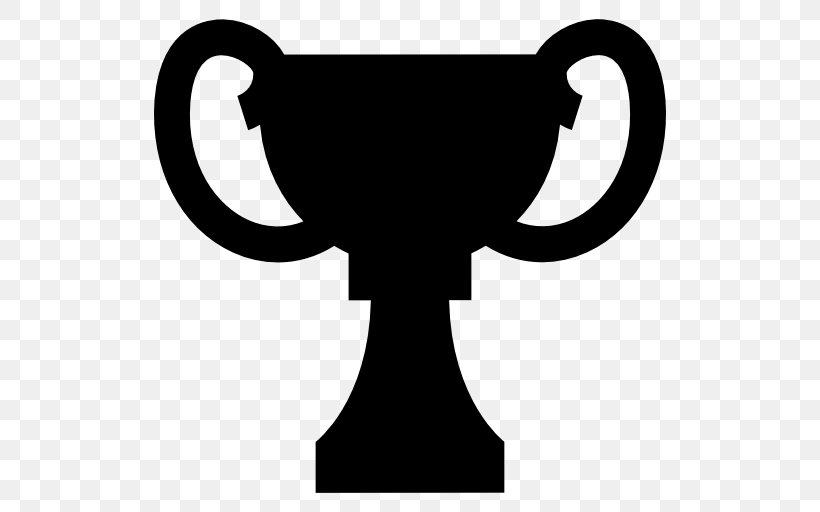 Award Trophy Clip Art, PNG, 512x512px, Award, Banner, Black, Black And White, Cup Download Free