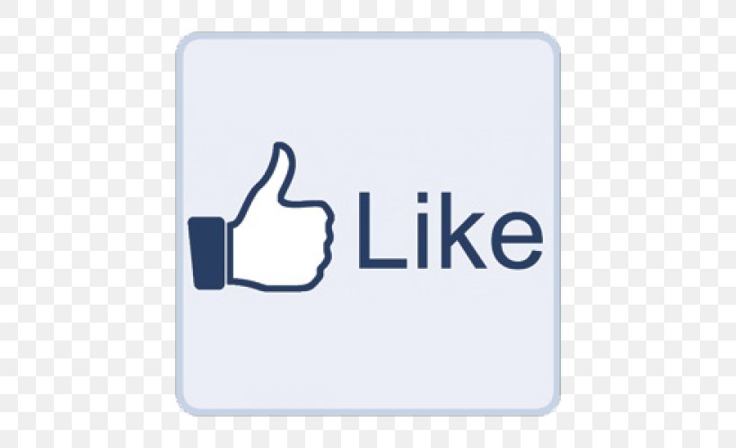 Facebook Like Button Social Media Blog, PNG, 500x500px, Like Button, Area, Blog, Blogger, Brand Download Free