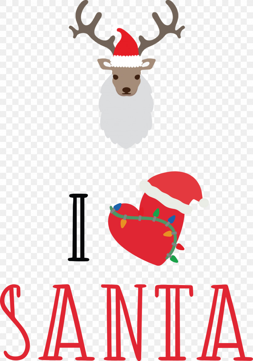 I Love Santa Santa Christmas, PNG, 2101x3000px, I Love Santa, Black, Black Screen Of Death, Christmas, Fine Arts Download Free