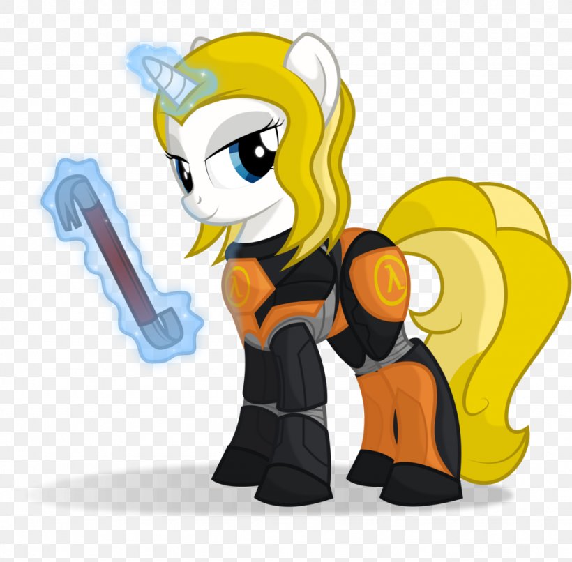 Pony Horse Half-Life 2 Gordon Freeman, PNG, 1024x1007px, Pony, Animal Figure, Art, Cartoon, Character Download Free