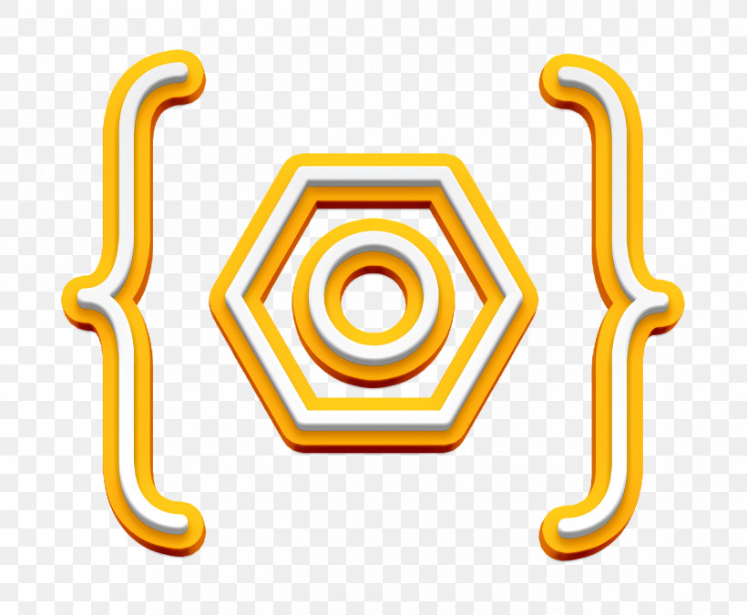 Icon Several Stroke Icon Open And Close Brackets Enclosing A Hexagon Icon, PNG, 1294x1066px, Icon, Geometry, Hexagon Icon, Line, Logo Download Free