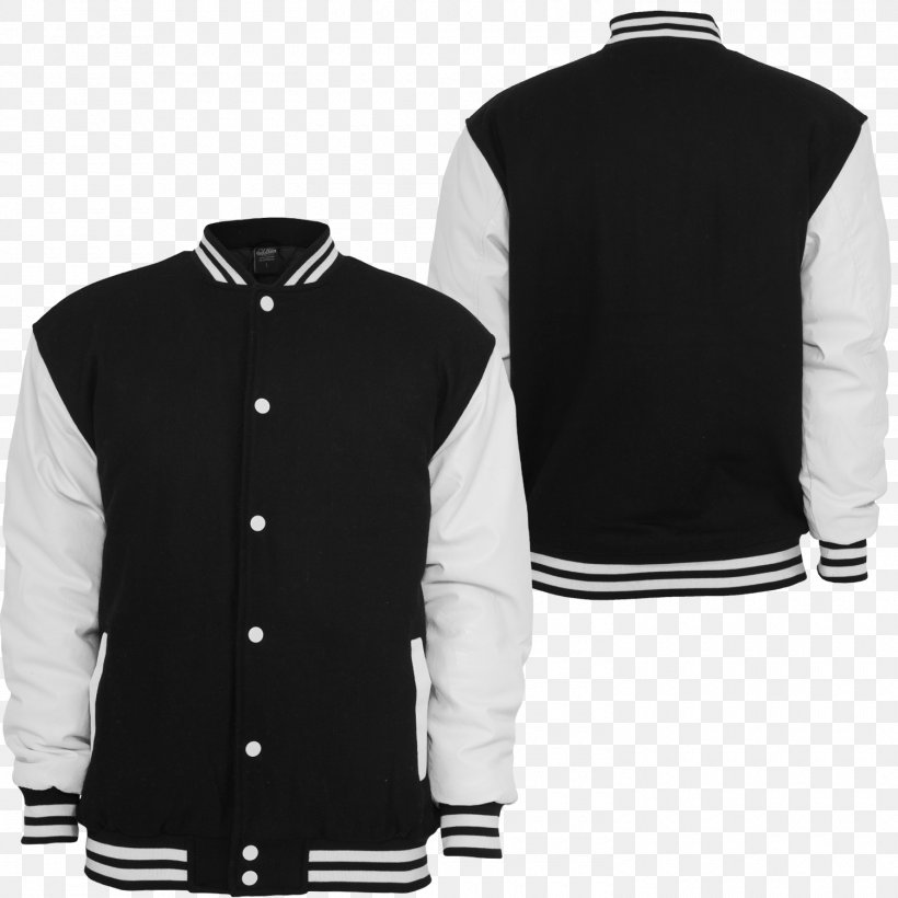 Jacket Letterman T-shirt Coat Outerwear, PNG, 1500x1500px, Jacket, Black, Brand, Button, Chuck Taylor Allstars Download Free