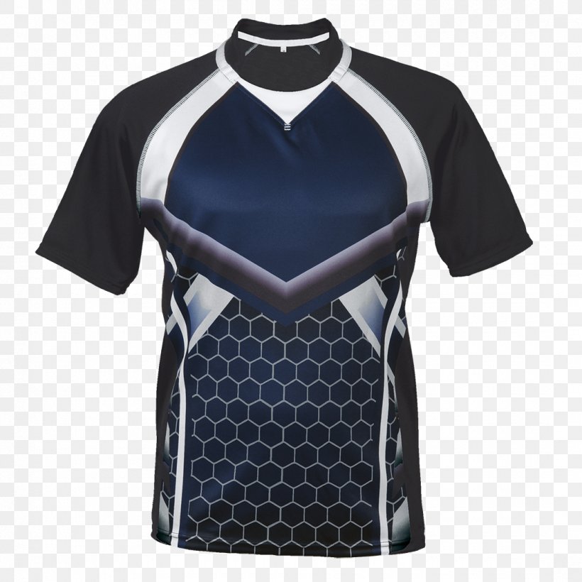 Jersey T-shirt Rugby Shirt Sleeve, PNG, 1080x1080px, Jersey, Active Shirt, Black, Brand, Clothing Download Free
