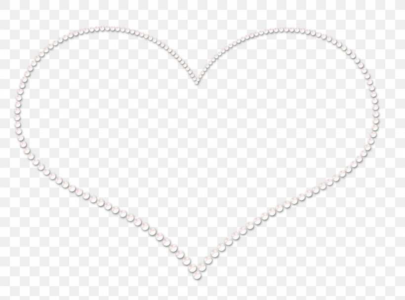 Necklace Body Jewellery White, PNG, 3000x2226px, Watercolor, Cartoon, Flower, Frame, Heart Download Free