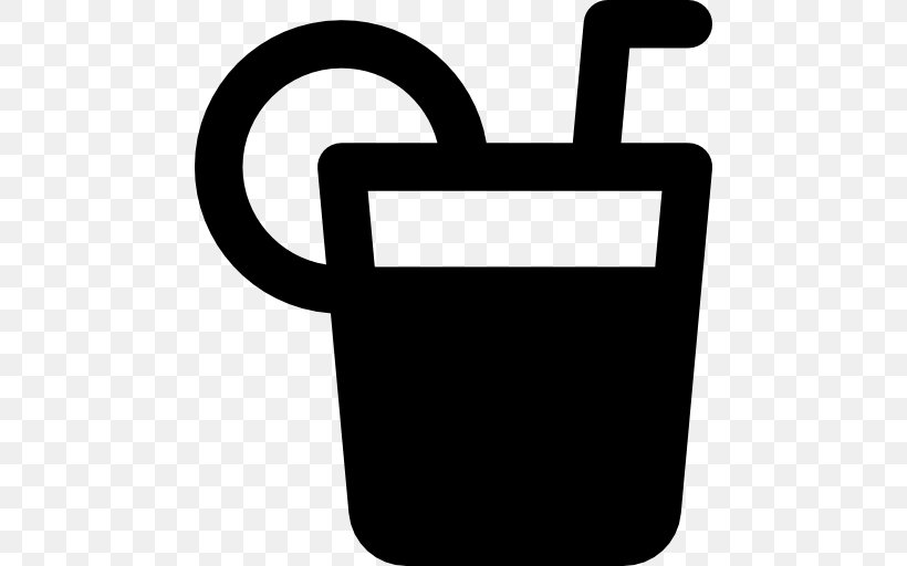 Cocktail, PNG, 512x512px, Cocktail, Alcoholic Drink, Black And White, Drinking Straw, Symbol Download Free