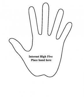 High Five Hand Clip Art, PNG, 564x597px, High Five, Blog, Drawing ...