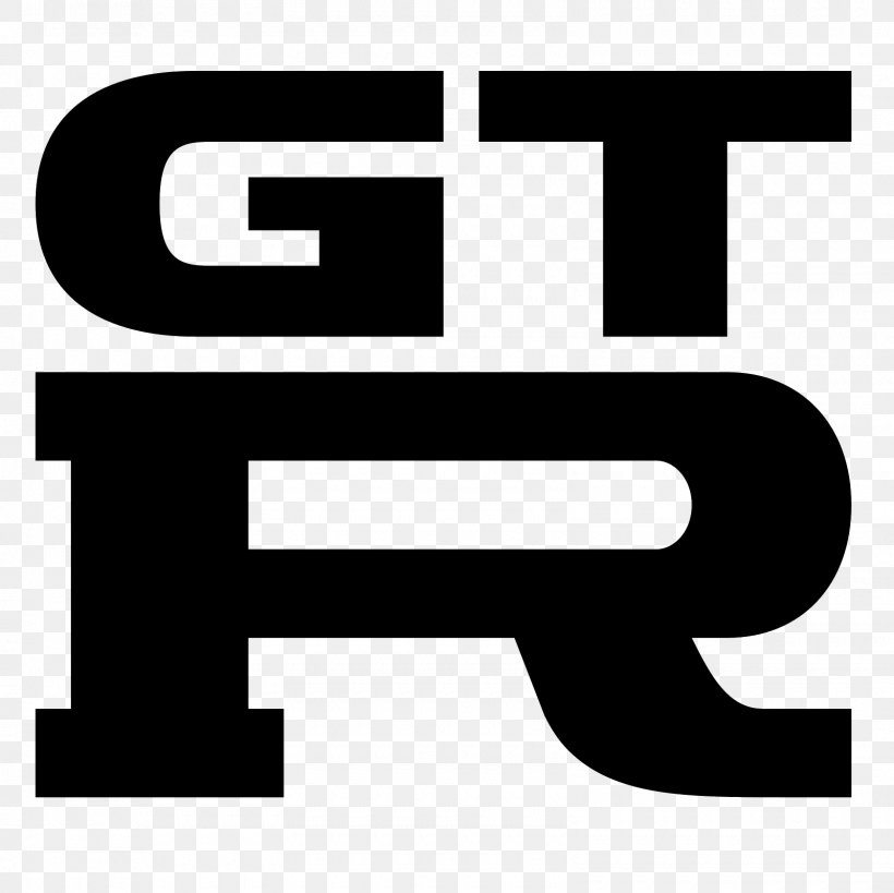 Nissan GT-R Logo Font, PNG, 1600x1600px, Nissan Gtr, Area, Black And White, Brand, Emblem Download Free