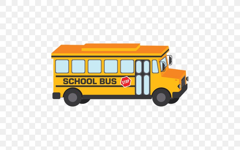 School Bus Vector Graphics Image, PNG, 512x512px, Bus, Brand, Bus Driver, Car, Mode Of Transport Download Free