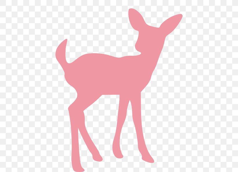 White-tailed Deer Silhouette Infant Clip Art, PNG, 438x595px, Deer, Carnivoran, Cuteness, Dog Like Mammal, Fauna Download Free
