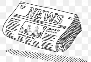 Newspaper Drawing Journalism, PNG, 980x800px, Newspaper, Area, Article ...