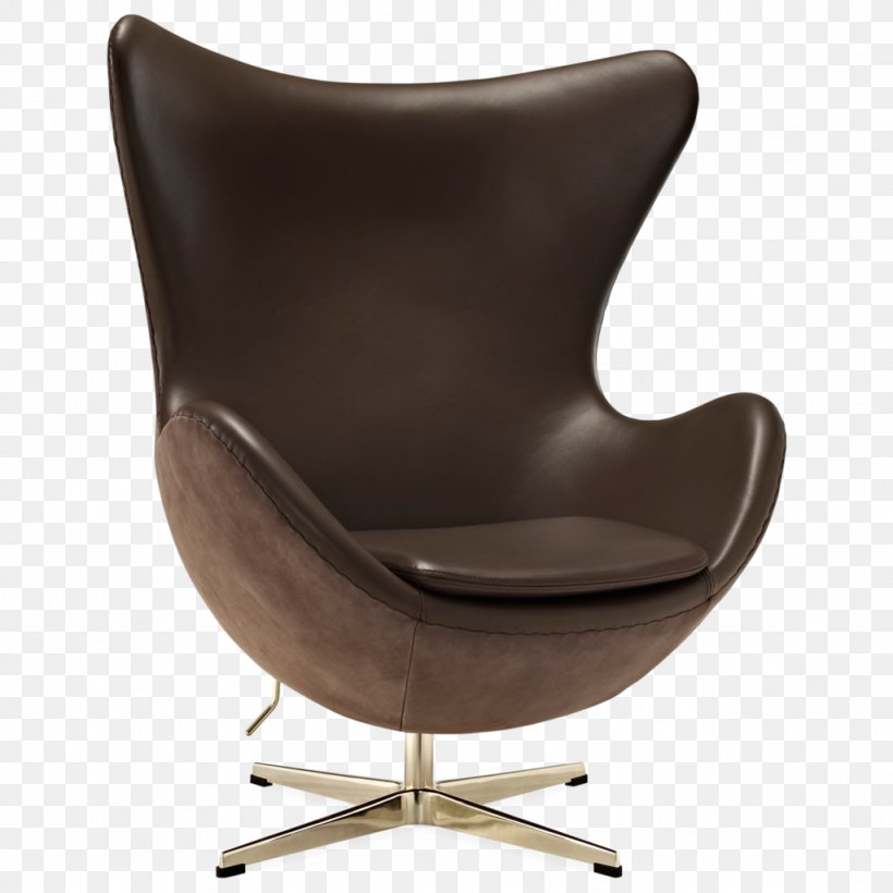 Eames Lounge Chair Egg Chaise Longue Furniture, PNG, 1024x1024px, Chair, Arne Jacobsen, Bedroom, Brown, Chaise Longue Download Free