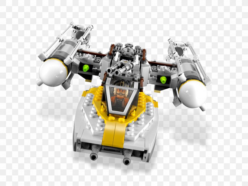 Lego Star Wars III: The Clone Wars Y-wing Lego Minifigure, PNG, 4000x3000px, Lego Star Wars Iii The Clone Wars, Brikwars, Lego, Lego Minifigure, Lego Star Wars Download Free
