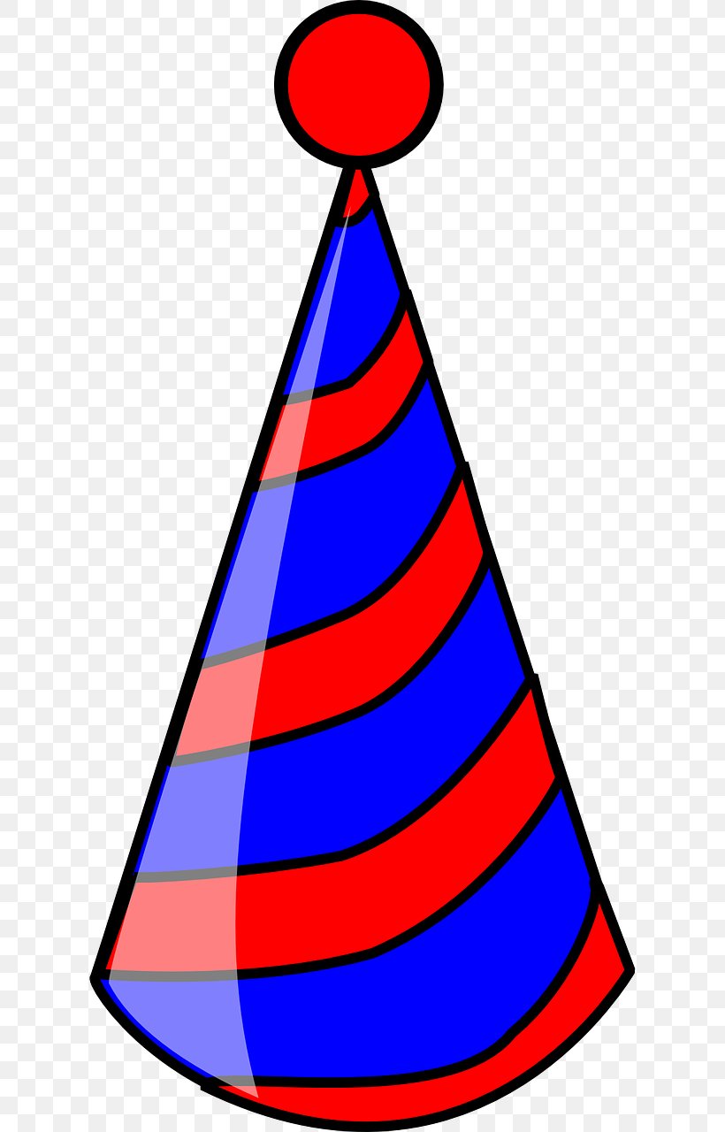 Party Hat Birthday Clip Art, PNG, 640x1280px, Party Hat, Area, Artwork, Birthday, Cone Download Free