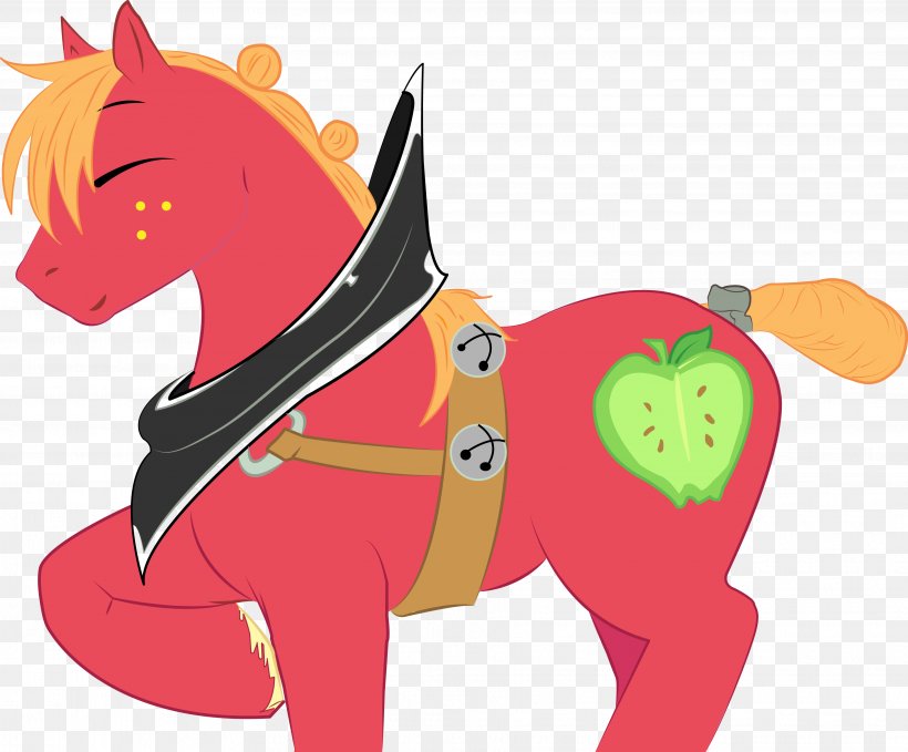 Pony Big McIntosh Horse Clip Art, PNG, 3653x3027px, Pony, Apple, Art, Big Mcintosh, Cartoon Download Free
