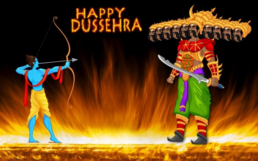 Ravana Durga Puja Rama Dussehra Festival, PNG, 1440x900px, Ravana, Ashvin, Circus, Dashain, Dashami Download Free