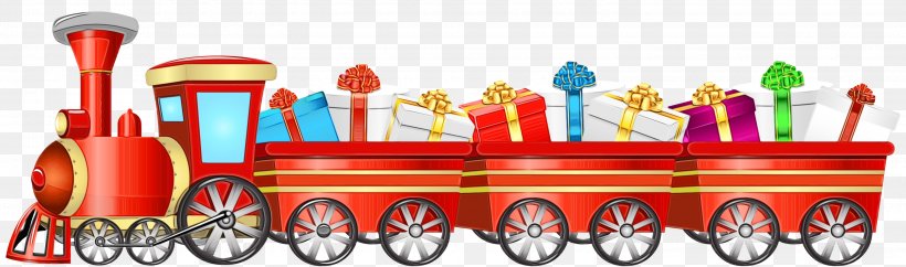Santa Claus Drawing, PNG, 3000x888px, Train, Christmas Day, Drawing, Locomotive, Railroad Car Download Free