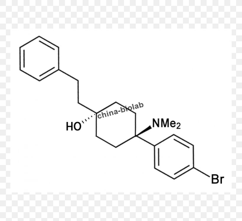 Research Chemical Bromadol Opioid Chemical Substance, PNG, 750x750px, Research Chemical, Area, Arylcyclohexylamine, Black And White, Brand Download Free