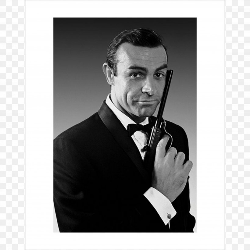 Sean Connery James Bond Film Series Goldfinger Film Poster, PNG, 4096x4096px, Sean Connery, Art, Black And White, Cinema, Dr No Download Free