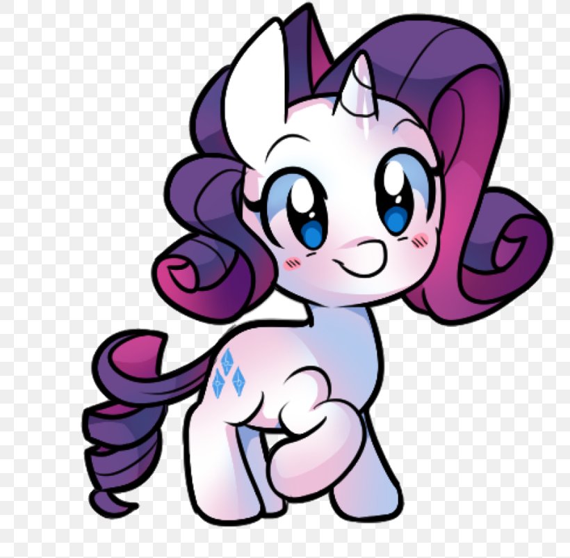 Pony Rarity Pinkie Pie Applejack Rainbow Dash, PNG, 811x802px, Watercolor, Cartoon, Flower, Frame, Heart Download Free