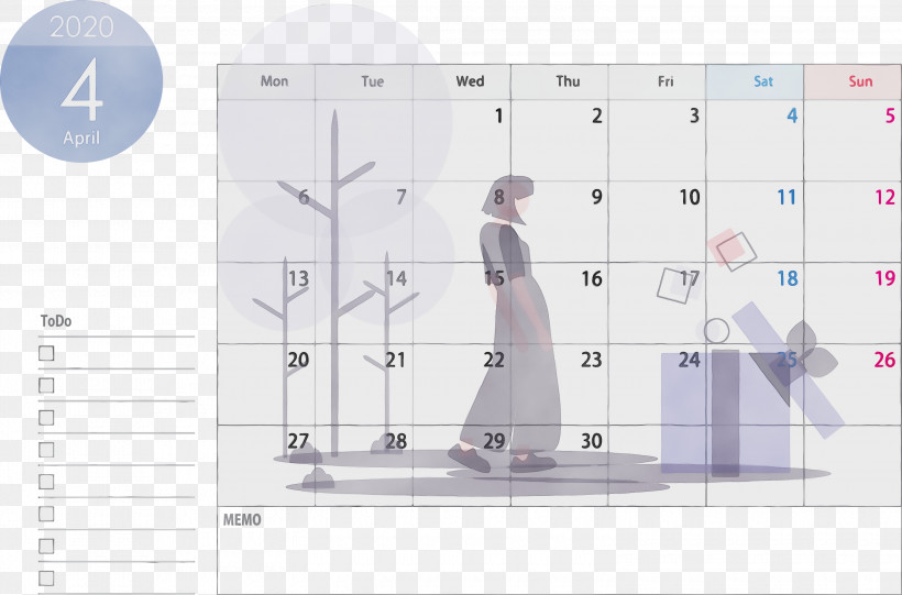 Text Line Font Diagram Pattern, PNG, 3000x1982px, 2020 Calendar, April 2020 Calendar, April Calendar, Diagram, Line Download Free