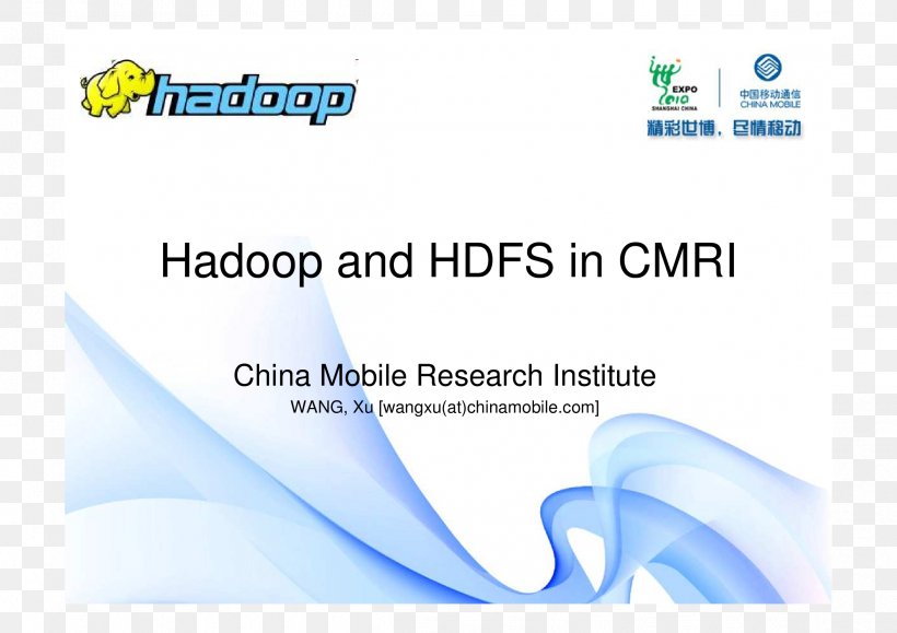 China Mobile Research Institute Mobile Phones Telecommunications Industry Cloud Computing, PNG, 2339x1653px, China Mobile, Apache Hadoop, Area, Bill Huang, Blue Download Free