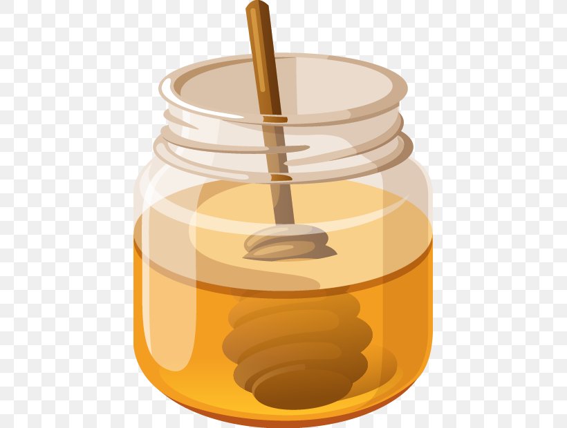 Honey Drawing Vecteur, PNG, 433x620px, Honey, Cookware And Bakeware, Cup, Drawing, Flavor Download Free